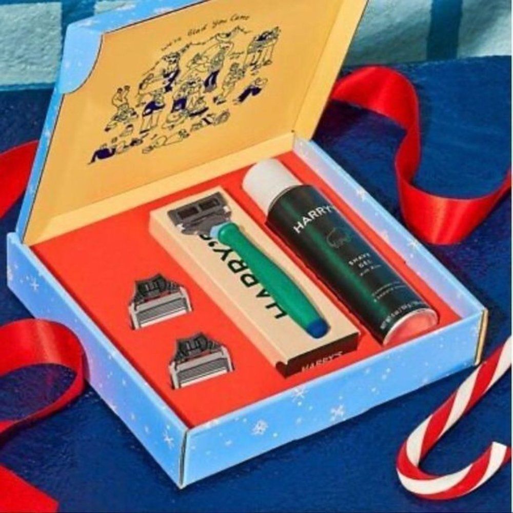 NIB Harry's Of London Mens Truman Shave Gift Set NEW